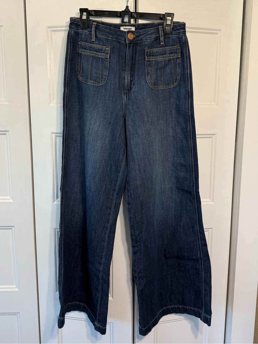 Wrangler Punchy Sunrise Wide Leg Jeans